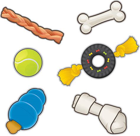 dog toys clipart